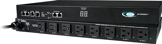 Secure Remote Power Control Unit with Environmental Monitoring